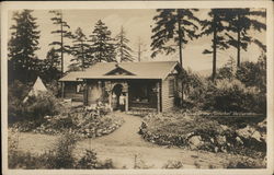 Hamsterley Malahat Tea Garden Postcard