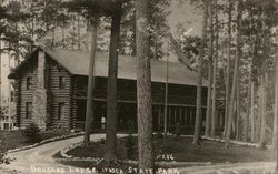 Douglas Lodge, Itasca State Park Postcard