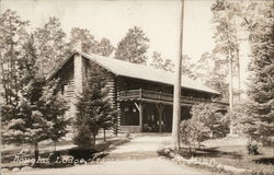 Douglas Lodge, Itasca State Park Postcard