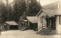 Cloney's Cottages Postcard