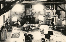 Cabin Interior Postcard