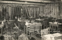 The Dining Room of River Inn Postcard