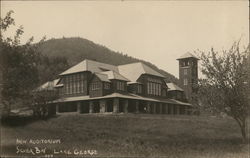 New Auditorium, Silver Bay Lake George, NY Postcard Postcard Postcard