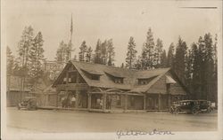 Tepee Lodge Yellowstone National Park, WY Postcard Postcard Postcard