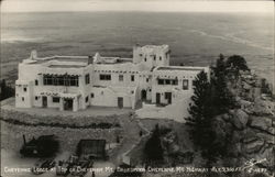 Cheyenne Lodge at Top of Mt. Broadmoor-Cheyenne Mt. Highway, Alt. 9,300 Ft. Postcard