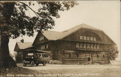 Twerwilliger Sight Seeing Car Forestry Building Portland, OR Postcard Postcard Postcard