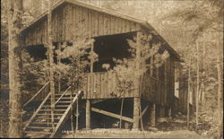 Cabin, Birch Point Postcard