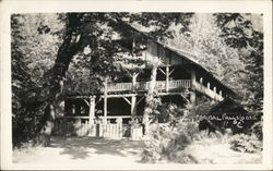 Bridal Falls Lodge British Columbia Canada Postcard Postcard Postcard