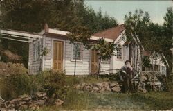 Joaquin Miller The Poet of the Sierras At His Home Oakland, CA Postcard Postcard Postcard