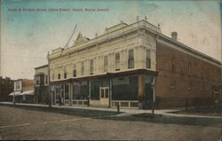 Klein & Sutner Block, Union Street Oakes, ND Postcard Postcard Postcard