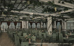 Tea Room Adjoining Roof Gardens, H.C. Capwell Co. Oakland, CA Postcard Postcard Postcard