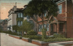 Residences, Pacific Avenue San Francisco, CA Postcard Postcard Postcard