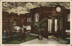 Corner of Club Grill, The Blackstone Postcard