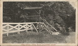 The Stile, Pike Run Country Club Postcard