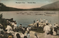 Wyonegonic Camps Postcard