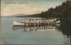 Wyonegonic Camps Postcard