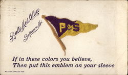 Baltimore Medical College P&S Pennant Maryland Postcard Postcard Postcard