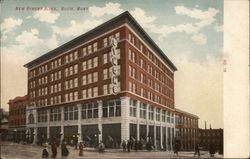 New Symons Block Butte, MT Postcard Postcard Postcard