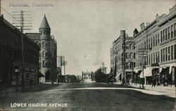 Lower Higgins Avenue Missoula, MT Postcard Postcard Postcard