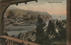 View from Park Avalon, CA Postcard Postcard Postcard