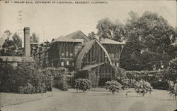 Hearst Hall, University of California Postcard