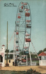 Ferris Wheel, Luna Park Postcard