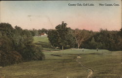 Country Club, Golf Links Postcard