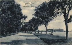 Sea Side Park, East Front Bridgeport, CT Postcard Postcard Postcard