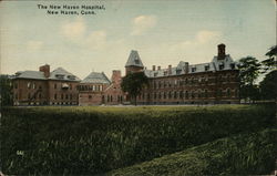 The New Haven Hosptial Connecticut Postcard Postcard Postcard