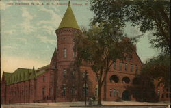 10th Regiment, N. G. S. N. Y. Armory Postcard