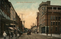 Main Street Poughkeepsie, NY Postcard Postcard Postcard