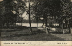 Lake from "Rocky Rest", Lake Oscawana Postcard