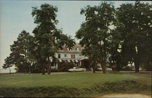 Longshore Country Club Westport CT Postcard