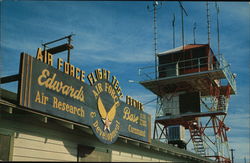 Edwards Air Force Base, Flight Test Center, Air Research and Development Command California Postcard Postcard Postcard