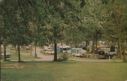 Shady Campgrounds, Beech Bend Park Postcard