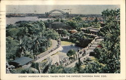 Sydney Harbor Bridge Dear Doctor Abbott Australia Postcard Postcard Postcard