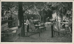 Dining Terraces, The Silvermine Tavern Postcard