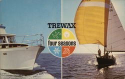 Trewax - Four Seasons Boat Wax Postcard