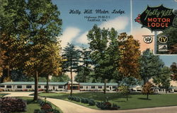 Holly Hill Motor Lodge Fairfax, VA Postcard Postcard Postcard