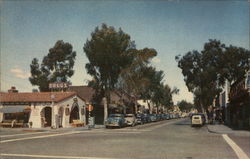 Business District, Balboa Island California Postcard Postcard Postcard