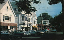 Main Street in Vineyard Haven Postcard