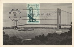 Verrazzano-Narrows Bridge Postcard