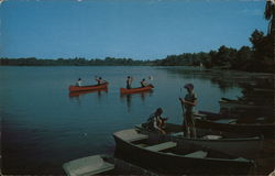 Area Council's Scout Camps Detroit, MI Postcard Postcard Postcard