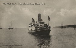 The "Park City" Boat Postcard