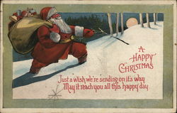 A Happy Christmas Postcard