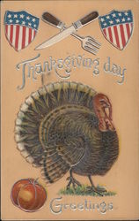 Thanksgiving Turkey Postcard Postcard