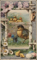 Easter Greeting Postcard