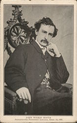 John Wilkes Booth Postcard