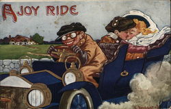 A Joy Ride Cars Postcard Postcard