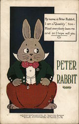 Peter Rabbit by Thornton Burgess Postcard